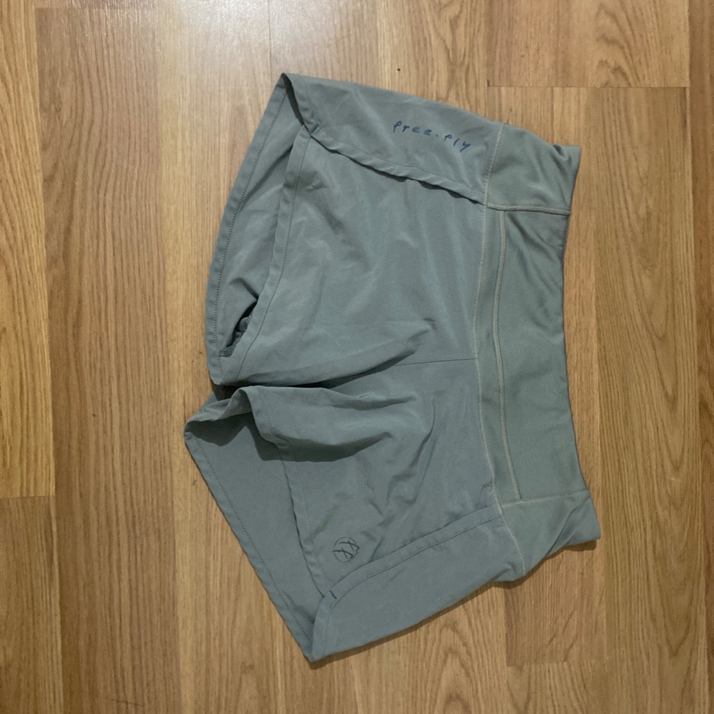 Free Fly grey shorts